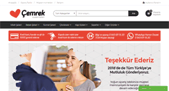 Desktop Screenshot of cemreknikahsekeri.com